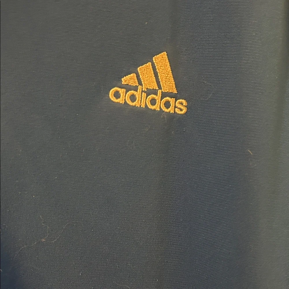 Adidas Men's Royal Blue Zip Up Sweatshirt - Picture 4 of 4